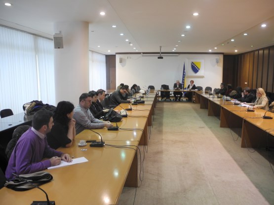 Predsjedavajući Zajedničke komisije za ljudska prava Borislav Bojić održao radno – konzultativni sastanak sa predstavnicima domaćih i međunarodnih organizacija 